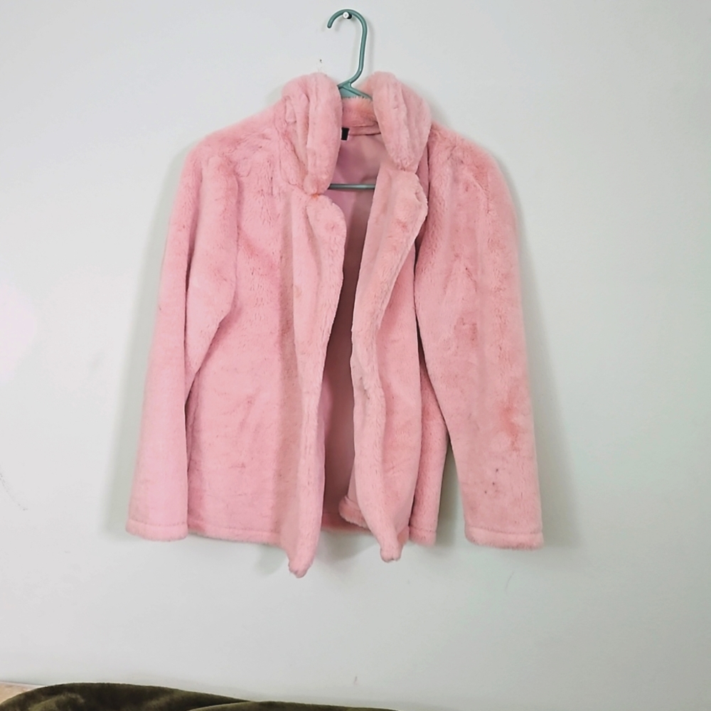 Furry Pink Jacket